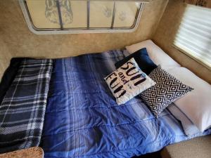 DingwallMoceanset Getaways - Ocean, Mountain & Sunset Views - Cozy Accommodations的一张床上的枕头