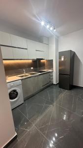 Sole apartments的厨房或小厨房
