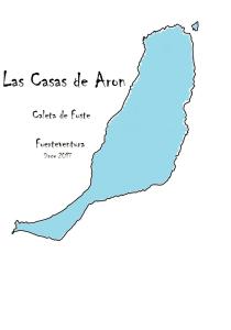 卡勒达德福斯特Apartment Las Arenas - Las Casas de Aron的黑白的拉克海岸地图
