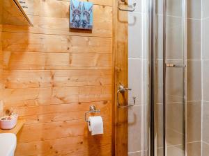 Hoel-galedThe Summer House - Uk45102的浴室配有淋浴间和卫生间。