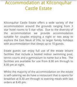 法夫Kilconquhar castle estate villa 7, 4 bed sleeps 10的相册照片