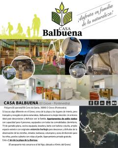 奥格罗夫半岛圣维森特Casa Balbuena, interpretación de la vía láctea的旗帜与房子相勾合的照片