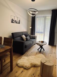 Stylový apartmán Ski&Bike, Janské Lázně的休息区