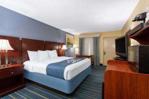 奇普利齐普莱戴斯酒店的配有一张床和一台平面电视的酒店客房