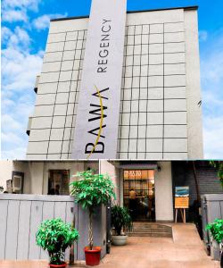 孟买巴瓦瑞跟酒店的建筑的侧面有标志