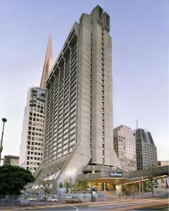 旧金山希尔顿旧金山金融区酒店的城市中希尔顿酒店 ⁇ 染