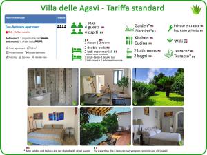 维耶特里Villa delle Agavi的一张别墅的卡瓦阿莱萨三叠照片