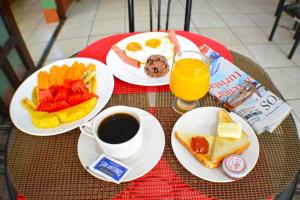 Hotel Plaza Cosiguina提供给客人的早餐选择