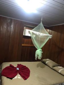 Ipanema Lodge客房内的一张或多张床位