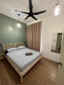 COMFY SKY SUITE Free Wifi & Netflix客房内的一张或多张床位