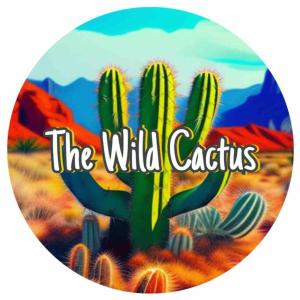 拉伯克NEW*The Wild Cactus- Best of LBK w/TennisCourts的一种仙人掌贴上野生仙人掌的贴纸