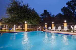 Days Inn & Suites by Wyndham Sam Houston Tollway内部或周边的泳池