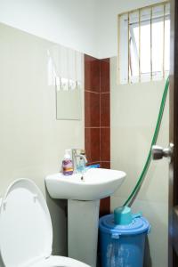 碧瑶The Greens Home & Garden - ENTIRE 3RD FLOOR的一间带水槽和卫生间的浴室
