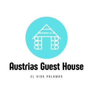 爱妮岛Austrias Guest House的澳洲旅馆标志