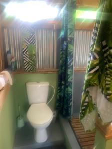 Rodrigues IslandLily Pad lodge的一间小浴室,内设卫生间