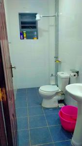 ThikaCarlyle comfort home的一间带卫生间和水槽的浴室