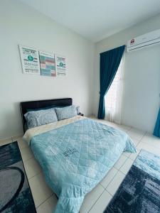 Insyirah Homestay Melaka客房内的一张或多张床位