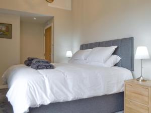 Muirtown Lodge客房内的一张或多张床位