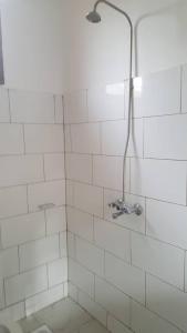 阿鲁沙Swahili House & Art的浴室内配有淋浴和头顶淋浴