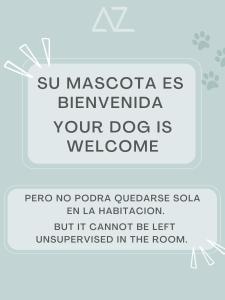 萨拉戈萨AZ Hotel San Valero的你的狗是