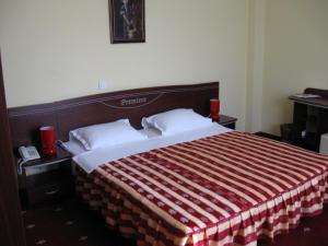 普勒米尔酒店客房内的一张或多张床位