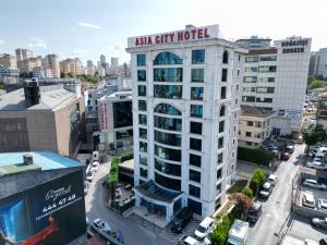 伊斯坦布尔亚洲城市酒店伊斯坦布尔的城市酒店空中景观
