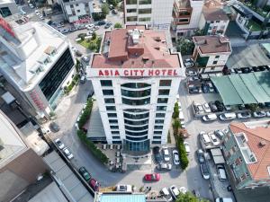 伊斯坦布尔亚洲城市酒店伊斯坦布尔的享有空中的城市酒店景致