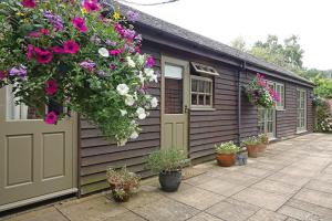 Rotherfield PeppardCountry garden retreat near Henley on Thames的花房边的花房