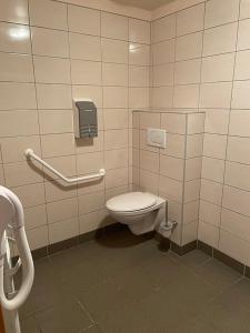 Ban-sur-Meurthe-ClefcyNotre Dame des Monts的公共洗手间内带卫生间的浴室