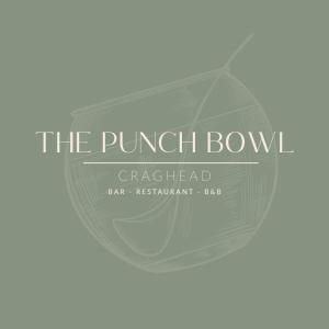 斯坦利The Punch Bowl的绿色条纹的拳击保龄球馆酒吧餐厅的标签