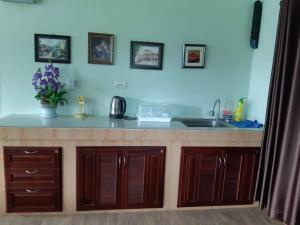 My Home @ Wang Yao的厨房配有水槽和台面