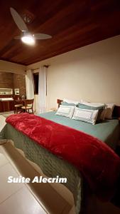 POUSADA E RESTAURANTE CASA PRIMITIVUS客房内的一张或多张床位
