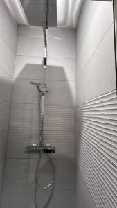 堡维LA VILLA DEKO - Studio indépendant的浴室设有淋浴和软管