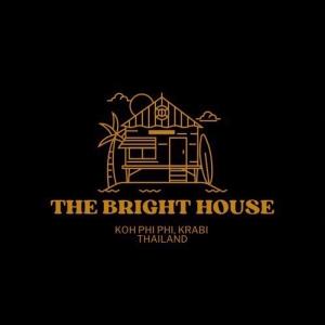 皮皮岛The Bright House, Koh Phi Phi的海滩上明亮房子的标志