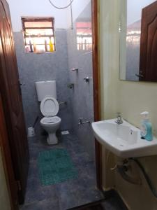 尼耶利Marwan Homes的一间带卫生间和水槽的浴室