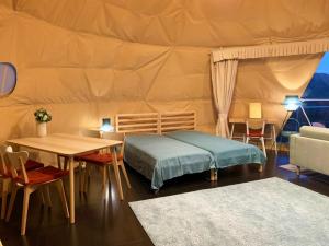 Izu coco dome tent Ⅾ - Vacation STAY 90004v客房内的一张或多张床位