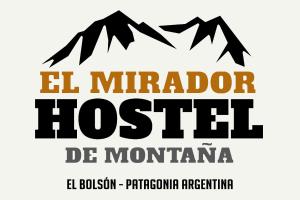 埃博森Hostel El Mirador的蒙塔纳的埃尔米拉多尔旅舍的标志