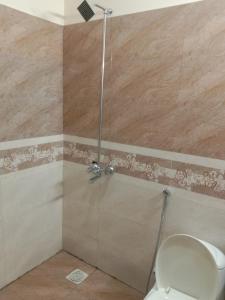 伊斯兰堡Muhammad Homes&Land的带淋浴和卫生间的浴室