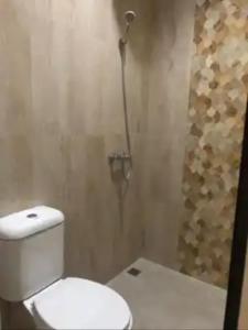 泗水Phoenix Guest House的一间带卫生间和淋浴的浴室