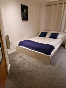 Salford Quays Apartment, perfect location客房内的一张或多张床位