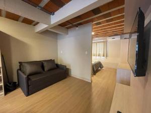 Loft 9 entre gramado e canela的休息区