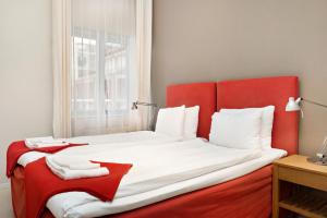 Stadsparken Apartments客房内的一张或多张床位