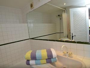 圣马克西姆罗特鲁斯酒店的浴室设有水槽,上面有毛巾