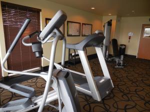 Aspen Suites Hotel Haines的健身中心和/或健身设施