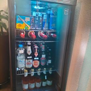 斯图加特01 Stuttgart Holiday的冰箱里装满了各种饮料