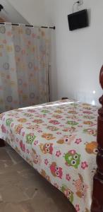 Chácara Famille Brun客房内的一张或多张床位