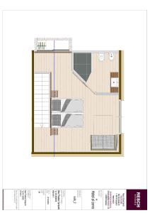 泰塞罗Hotel Al Cervo的建筑物平面图