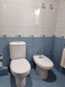 维戈Loft Teis的浴室配有白色卫生间和盥洗盆。