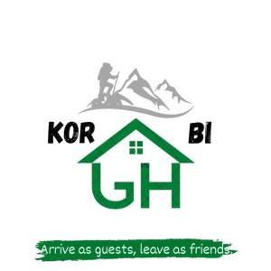 CerenGuest House Korabi的山房的标志