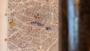 第戎Le Chouette Loft的城市地图图
